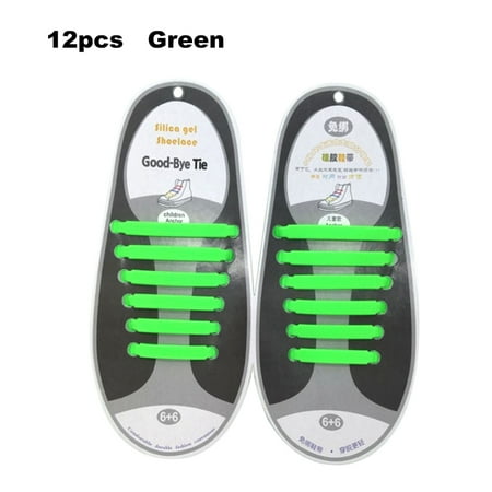 

Waterproof Elastic Silicone Tieless Shoestring for Athletic Running Multicolor for Sneaker Boots Board Casual Shoes