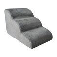 thumbnail image 1 of Ramp Stairs Dog Stairs Non-Slip Pet Ramp Stairs Dog Ramp for Bed Pet Dog Steps 3 Tiers Training Stairs Removable and Washable, 1 of 5