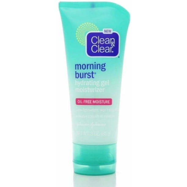 CLEAN & CLEAR Morning Burst Hydrating Gel Moisturizer, 3 oz (Pack of 2) CLEAN & CLEAR Morning Burst Hydrating Gel Moisturizer, 3 oz (Pack of 2)