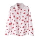 thumbnail image 1 of Hombres Labio Impreso Turndown Collar Botón de manga larga Otoño Abajo Camisa Tops Blusa Pompotops oipoqjl25734, 1 of 9