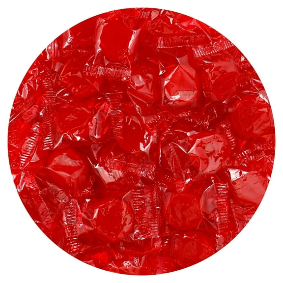 Cinnamon Discs Hard Candy - 2Lb Bulk Bag (Approx. 150 Pcs) - Cinnamon Candy - Individually Wrapped Old Fashioned Red Candy -    & Candy
