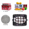 thumbnail image 4 of FORMRS Reusable Lunch Bag for Work School Leakproof Insulated Cooler with Adjustable Shoulder Strap, Gothic Floral Print, 4 of 6
