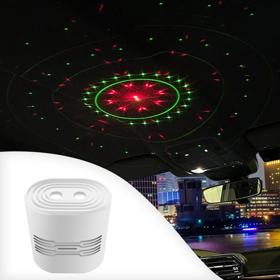 SGCYLOWQ Car Welcome Lights, USB Car Interior New Lights, Car Sky Ceiling Ambient Lights, Indoor And Outdoor Projector Lights, Home Office