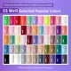 thumbnail image 2 of Kit de esmalte de uñas en gel JODSONE, 60 botellas con luz UV, 55 colores, 2 of 6