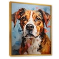 thumbnail image 2 of Designart "Blissful Beagle" Animals Dog Floater Framed Canvas Wall Art, 2 of 5