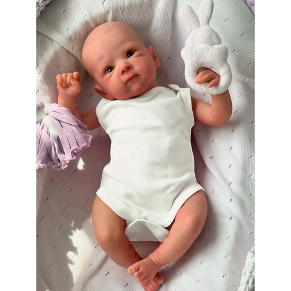 Adorable 18 inch reborn baby doll,  gift for Kids Age 3 
