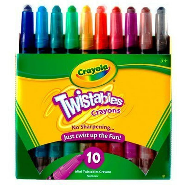  Crayola Twistables Crayons, 10ct - 1 Pack : Toys & Games