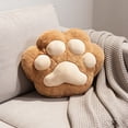 thumbnail image 6 of Cat Paw Pillows, Throw Pillows for Couch & Bedding, Soft Plush Paw Shaped Sofa Cushion for Home Office, Comfortable, Breathable, Lightweight, 16 inch Decorative Throw Pillows, 6 of 7