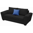thumbnail image 5 of Sala Modular 3-2 El Bazar Store Islandia Lino nacional Negro Sofá Love seat, 5 of 5
