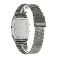 thumbnail image 3 of Casio Analógico-digital con Correa de Acero Inoxidable Chapada en Iones Grises AQ230GG-9A, 3 of 4