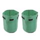thumbnail image 5 of Bolsas de siembra no tejidas engrosadas para patatas, tomates y verduras - Solución para cultivo en bolsas de jardín, verde hierba M, 5 of 8