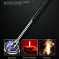 thumbnail image 3 of Kitchen Lighter Rechargeable Windproof Backpacking Emergency Stove Candles Igniter Kitchen Lighter Long Rechargeable Portable Auto-off Lighters Household Blue, 3 of 8