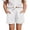 White_001, variant on SUXIAN Girls Summer Shorts Casual Solid Color Loose Fit Warm-weather Bottoms Elastic Waist Playwear Soft Twill Pants Print Summer Shorts for Girls Brown_002 10-11 Years