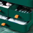 thumbnail image 5 of Caja de almacenamiento de cosméticos Organizador de almacenamiento de cosméticos Organizador de tocador Organizador de cuidado de la piel Caja Contenedor de maquillaje A, 5 of 5