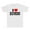 White, variant on I Love Maddox Batson T-Shirts 2025 Tour Merch Tee Women Men Fashion Streetwear Short Sleeve Tee