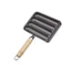 thumbnail image 3 of Sartén para Asar Hot Dog Presser Maker DIY Antiadherente Hierro Fundido 4 Rejillas Corn Dog Grill Pan Salchicha Roll Y Snack Baking Pan Par Cuadrado BLESIY Sartén De Salchichas, 3 of 8