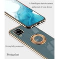 thumbnail image 7 of Compatible with Samsung Galaxy A42 5g Phone Case with Ring Holder Pink, Aesthetic Samsung A42 Case Silicone Soft TPU Slim Cover Shockproof Luxury with Kickstand (Gray), 7 of 7