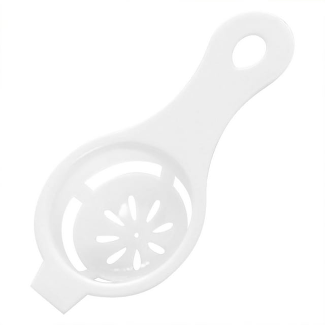Separador de huevos de plástico - 12,8 cm, fácil de limpiar, compacto - para separar clara y yema en la cocina