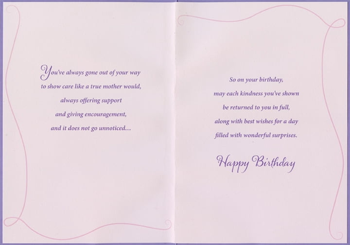Details about   Designer Greetings Large Pink Flower in Purple Vase Birthday Card for Stepmother 
