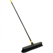 Quickie Multi-Sweep Push Broom, Black Polypropylene Fiber Bristle