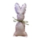 thumbnail image 1 of Easter Bunny Decor Easter Stuffed Fabric Bunny, 10" Stuffed Bunny Rabbit Egg Carrot Vase Fillers Rustic Farmhouse Decor Tiered Trays, Spring Decorations for Home Farm (Light White), 1 of 5