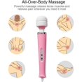 thumbnail image 2 of Artryli 10 Speeds Wired Powerful Wand Massager,Frequent Vibrating Massage Stick,Muscle Ache Massage Stick with Strong Vibrations,Handheld Personal Therapy Massager for Sports Recovery,Body Pain,Pink, 2 of 4