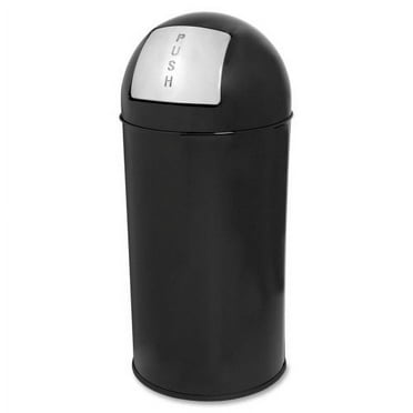 Genuine Joe Classic Round Top Receptacle, 12 gal, 29.2" x 14.8", GJO58887