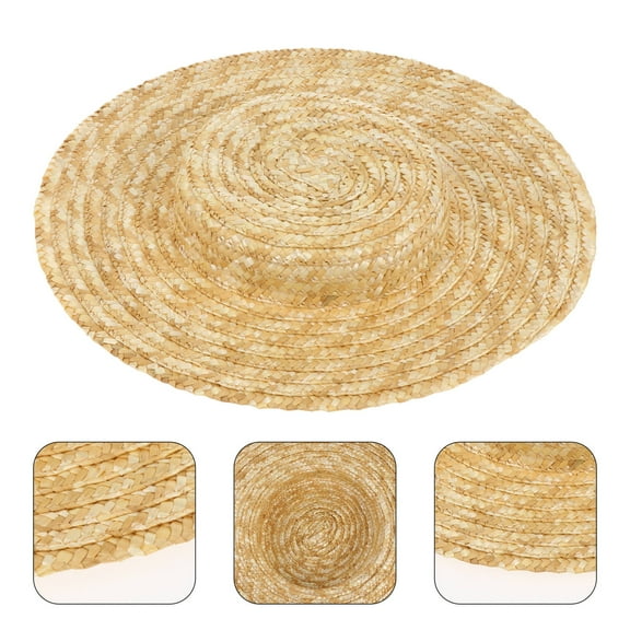 LULULION Hats Khaki Straw Hat 1Set for Women Photoshoot