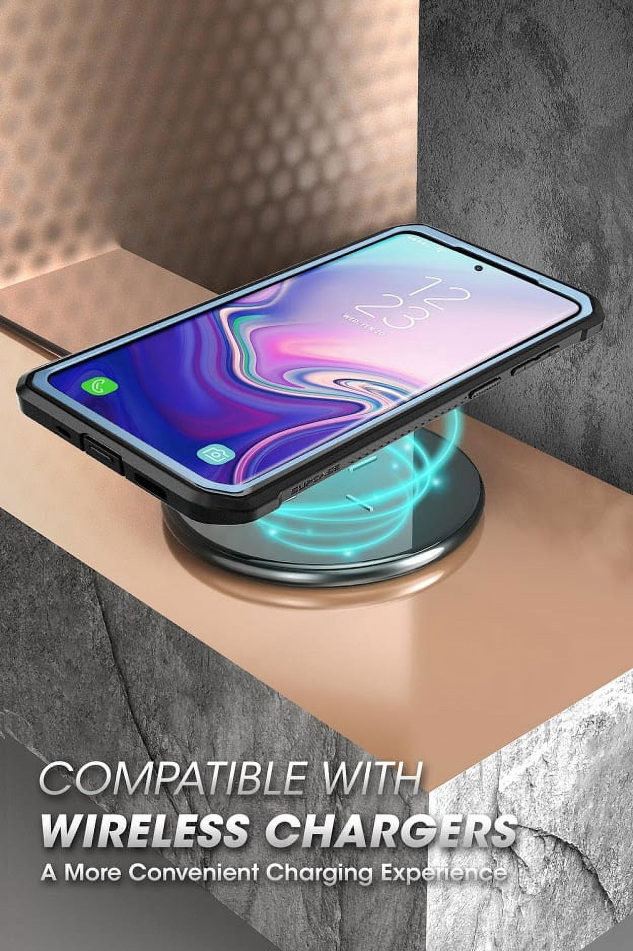SUPCASE UB Pro Series Designed for Samsung Galaxy S20 / S20 5G Case (2020 Release), Full-Body Dual Layer Rugged Holster & Kickstand Case Without Built-in Screen Protector(MetallicBlue)