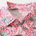 thumbnail image 5 of Generic toddler shirts boys 3t Boys Summer Clothes Shirt Pink Lapel Shirt Beach Wind Coconut Short Sleeved Everything Shirt Casual Outdoor Seaside, 5 of 9