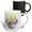 Multicolor, variant on 3drose, Flower Bouquet Blossom with Watercolor Art, 11oz Magic Transforming Mug