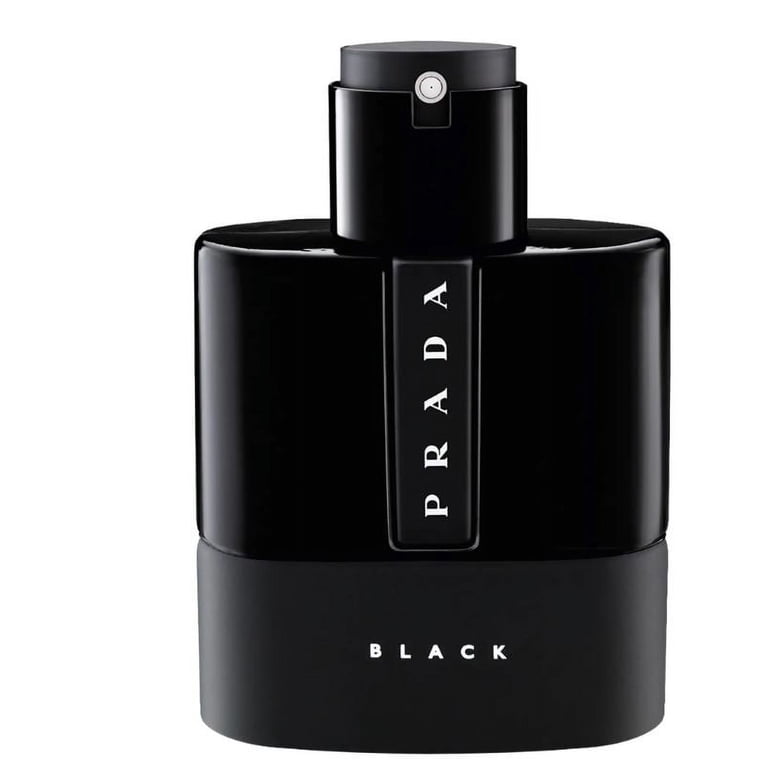 香水(男性用) Prada Luna Rossa Black Prada, Luna Rossa Black Eau De Parfum Spray, 3.4 Oz, Woodsy