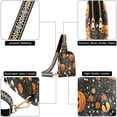 thumbnail image 5 of Stylish Leather Crossbody Bag 8.46x5.9x2.16In Easy To Carry Multi-Purpose Travel Hiking Shopping Fashion Bag Cute Halloween Pattern, 5 of 7