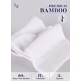 thumbnail image 6 of Hugh Ugoli Diabetic Ankle Socks, Foot Neuropathy, Heel Fitting, Loose Fit, Seamless Toe, Wide Stretchy, 6 of 7