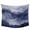 Blue, variant on Sage Green Ombre Mountain Tapestry for Bedroom Wall Hanging Tapestry, Nature Abstract Art Marble Ceiling Backdrop Tapestries Poster Blanket Wall Decor for Teens Room Living Room Dorm 59" x 79"