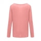 thumbnail image 4 of Blusa de Larga con Cuello y Hombros Descubiertos para Mujer Rosa M, 4 of 5