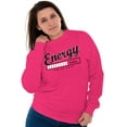 thumbnail image 4 of Funny Lazy Energy Loading Coming Soon Girls Kids T Shirt Tees Teen Brisco Brands M, 4 of 5