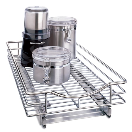 Lynk Professional® Slide Out Cabinet Organizer - Pull Out Under Cabinet Sliding Shelf