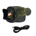 thumbnail image 1 of Greeniant Dispositivo de visión nocturna Monocular Pantalla de 1,5 pulgadas Compatible con tarjeta TF de 128 GB Batería de litio integrada de Caza, 1 of 6