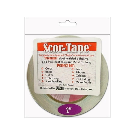 Scor Pal Scor Tape Dbl Side Adhesive 2