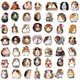 thumbnail image 5 of 50 cartoon guinea pig stickers and PVC decals; fun decoration., 5 of 5
