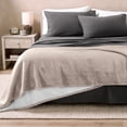 thumbnail image 2 of Manta de Cama Bare Home Sherpa Reversible Liviana Tamaño King Color Piedra, 2 of 6