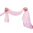 thumbnail image 3 of De Partido Tul de Bowknot de Tela Del Organzar Accesorios Hogar Rosa claro BLESIY Corredor de la tabla, 3 of 6