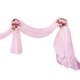 thumbnail image 3 of de Tela Bowknot Tul Organza pura Artesanía Decoración de boda Rosa claro Colcomx Corredor de la tabla, 3 of 6