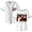 White, variant on Manuel Turizo 201 World Tour Merch Baseball Jersey Shirt V-Neck Women Men Short Sleeve Streetwear Clothes