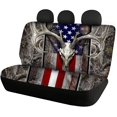 thumbnail image 2 of Chris Kyle C000149000199 Low Back Seat Covers, Dark Light & Black - One Size - Pack of 2, 2 of 5