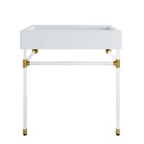 Sink Vanity Cabinet, Wall Mount, White, Ceramic, Stainless, Modern Contemporary, Hotel Bedroom Bathroom Master Suite Guest