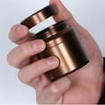 thumbnail image 4 of Mini Portable Sealed Jar Travel Moisture-proof Solid Color Nut Candy Food Storage Container Tea Can Metal Box Stainless Steel, 4 of 10