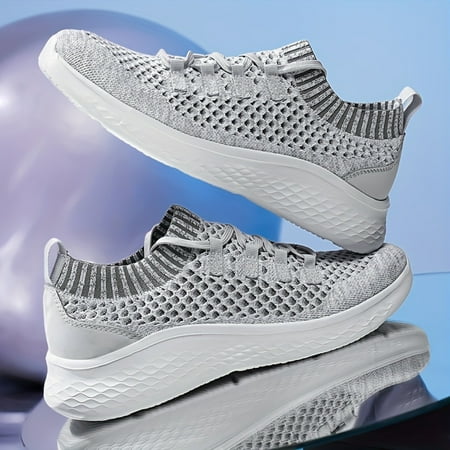 

CHANGSHABR Women‘s Solid Color Sock Walking Shoes High-Elasticity Knitted Soft Sole Lightweight Shoes Breathable Sporty Running Trainers