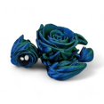 thumbnail image 4 of Articulated Turtle Collectible Figurine - 3D Printed Turtles Flexible ADHD, Autism, Relief Anxiety - Articulating Joints for Unisex (Silk Blue/Green), 4 of 5